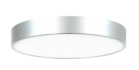 Matteo Lighting Plato 1 Light Ceiling Mount in Chrome Model: M13702CH