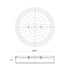 Matteo Lighting Plato in Black Ceiling Mount Model: M13701BK