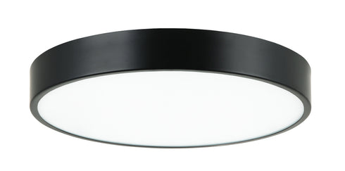 Matteo Lighting Plato in Black Ceiling Mount Model: M13702BK