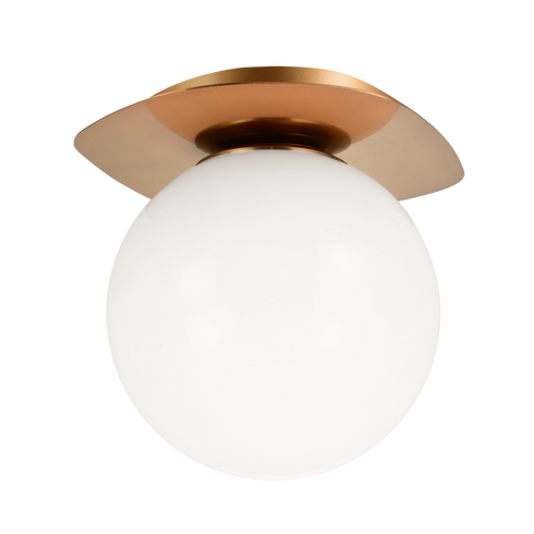 Matteo Lighting Razz 1 Light Ceiling Mount in Combination Finishes Model: X15711AGOP