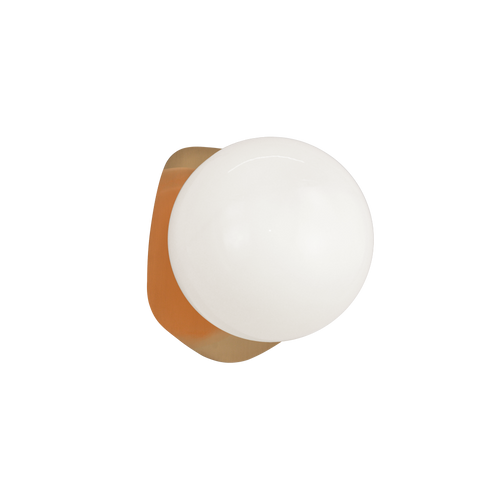 Matteo Lighting Razz 1 Light Wall Sconce in Combination Finishes Model: S15711AGOP