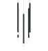 Matteo Lighting Reigndrop 5 Light Pendant in Black Model: C63105MB