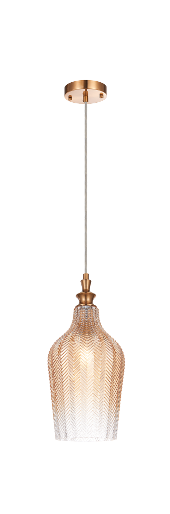 Matteo Lighting Renity 1 Light Pendant in Combination Finishes Model: C80101AG