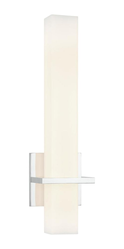 Matteo Lighting Rindlen 1 Light Wall Sconce in Chrome Model: S15518CH