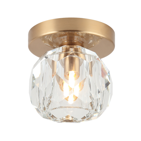 Matteo Lighting Rosa 1 Light Flush Mounts in Chrome Model: X61401CH
