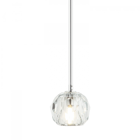Matteo Lighting Rosa 1 Light Pendants in Black Model: C61401MB