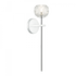 Matteo Lighting Rosa 1 Light Wall Sconce in Black Model: W61411MB