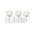 Matteo Lighting Rosa 3 Light Wall Sconce in Chrome Model: W61403CH