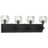 Matteo Lighting Rosa 4 Light Wall Sconce in Chrome Model: W61404CH