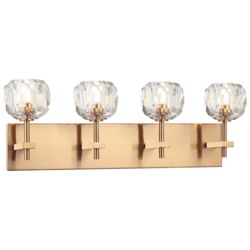 Matteo Lighting Rosa 4 Light Wall Sconce in Chrome Model: W61404CH