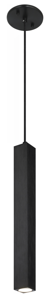 Matteo Lighting Royce 1 Light Pendant in Aluminum Model: C79401AL
