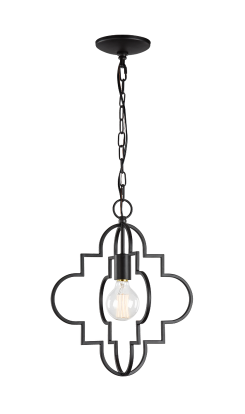 Matteo Lighting Scepter 1 Light Pendant in Bronze Model: C56801BZ
