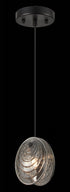 Matteo Lighting Shelly 1 Light Pendants in Black Model: C36601MB
