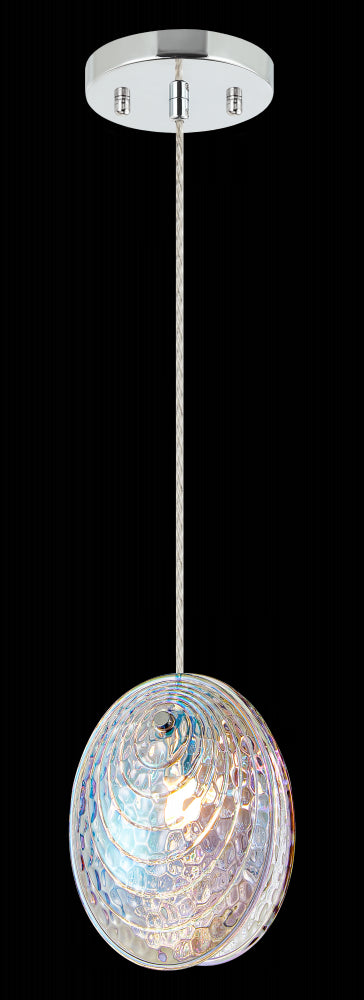 Matteo Lighting Shelly 1 Light Pendants in Black Model: C36611MB