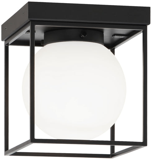 Matteo Lighting Squircle in Black Ceiling Mount Model: X03801BK
