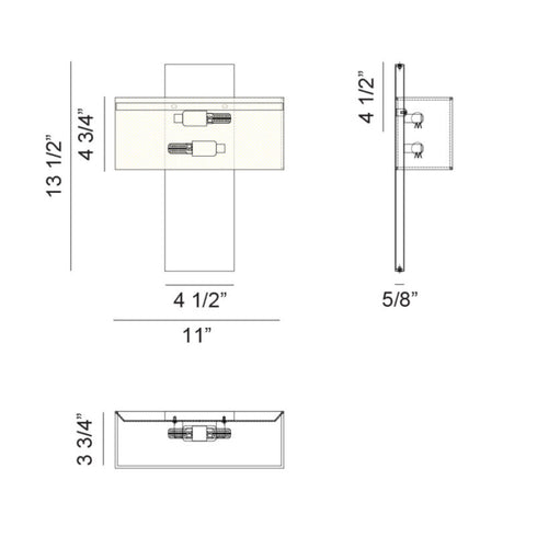 Matteo Lighting Stafford in Matte Black Wall Sconce Model: S13902MB