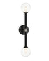 Matteo Lighting Stellar in Black Wall Sconce Model: W75322BKCL