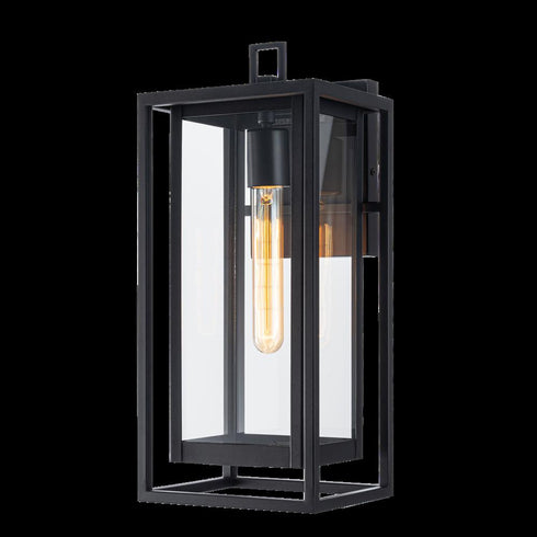 Matteo Lighting Stratford in Matte Black Outdoor Lighting Model: E20202MB