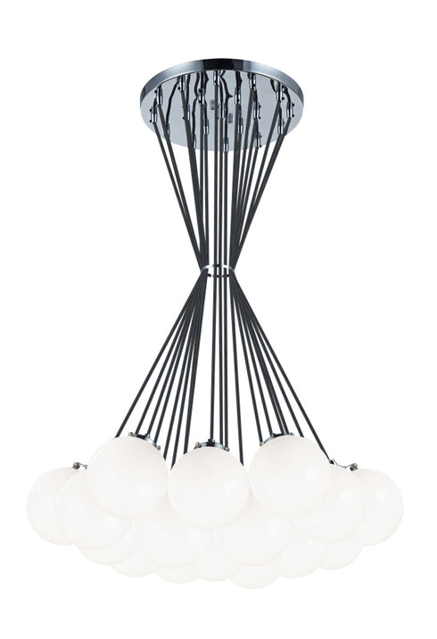 Matteo Lighting The Bougie in Aged Gold Brass Chandelier Model: C63019AGCL