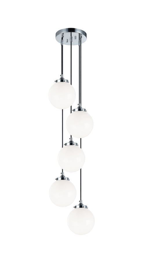 Matteo Lighting The Bougie in Aged Gold Brass Pendant Model: C63005AGCL