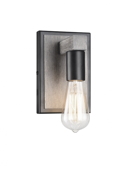 Matteo Lighting Toledo 1 Light Wall Sconce in Brown Model: S06301WD
