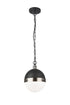 Matteo Lighting Torino in Aged Gold Brass Pendant Model: C61801AGCL