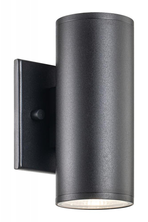 Matteo Lighting Tubular 2 Light Wall Sconce in Black Model: S10212MB
