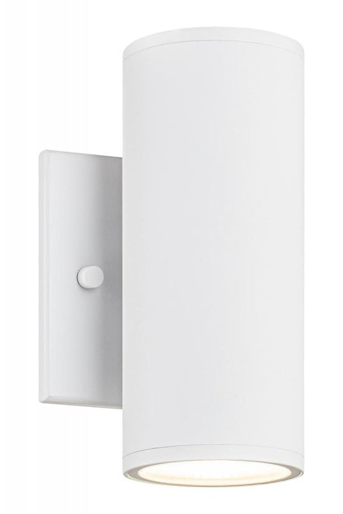 Matteo Lighting Tubular 2 Light Wall Sconce in Black Model: S10212MB