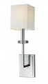 Matteo Lighting Wall Sconce Collections 1 Light Wall Sconce in Combination Finishes Model: W52201AG