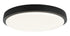 Matteo Lighting Zane in Matte Black Flush Mounts Model: M16115AG