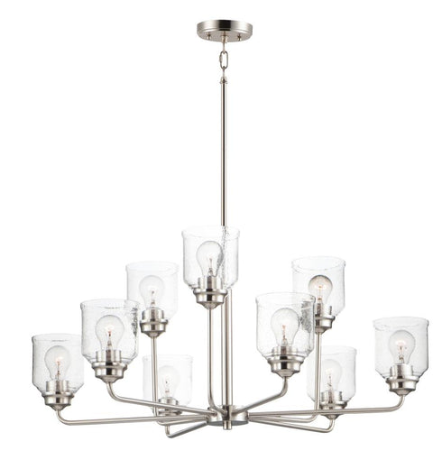 Maxim Acadia Chandelier in Heritage Finish Model: 12277CDHR