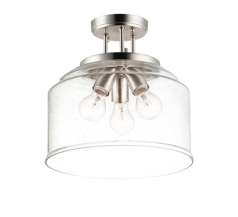 Maxim Acadia Semi Flush Mount in Heritage Finish Model: 12271CDHR