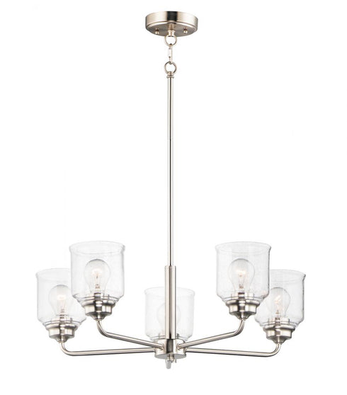 Maxim Acadia Single Tier Chandelier in Heritage Finish Model: 12266CDHR
