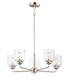 Maxim Acadia Single Tier Chandelier in Heritage Finish Model: 12266CDHR