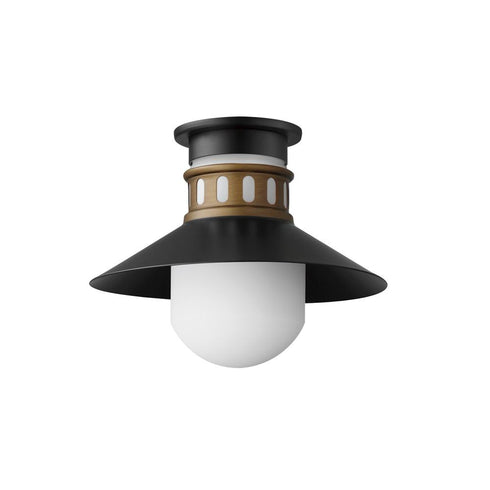 Maxim Admiralty Outdoor Flush Mount in Black Finish Model: 35120SWBK