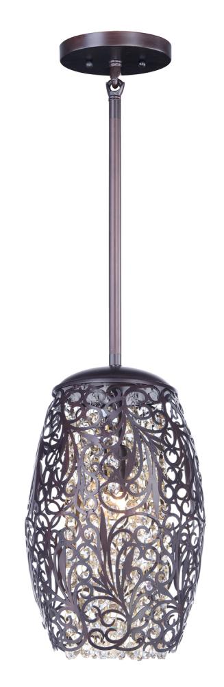 Maxim Arabesque Mini Pendant in Oil Rubbed Bronze Finish Model: 24153CGOI