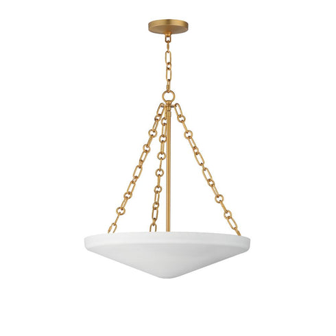 Maxim Artemis Entry Foyer Pendant in Natural Aged Brass Finish Model: 22454WTNAB