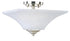 Maxim Aurora Semi Flush Mount in Satin Nickel Finish Model: 20091FTSN