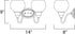 Maxim Ballord Bath Vanity in Polished Chrome Finish Model: 1112CLPC