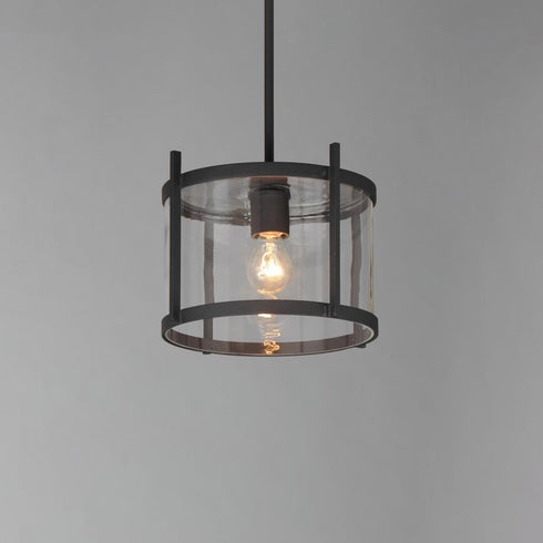 Maxim Belfry Outdoor Flush Mount in Black Finish Model: 30061CLBK