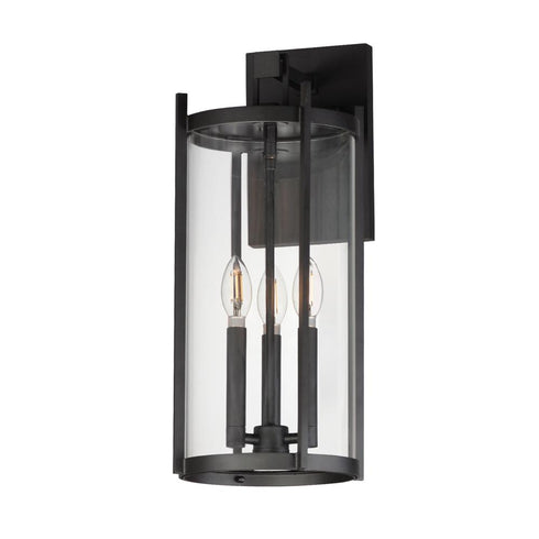 Maxim Belfry Outdoor Hanging Lantern in Black Finish Model: 30065CLBK