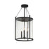 Maxim Belfry Outdoor Pendant in Black Finish Model: 30069CLBK