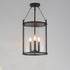 Maxim Belfry Outdoor Pendant in Black Finish Model: 30069CLBK