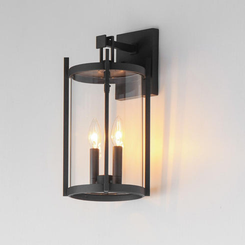 Maxim Belfry Outdoor Wall Mount in Black Finish Model: 30064CLBK