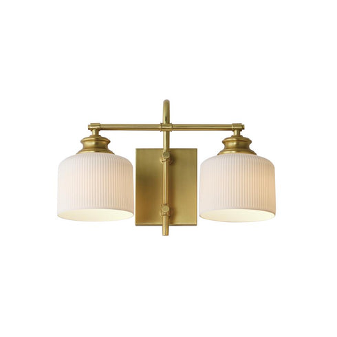 Maxim Bisque Wall Sconce in Natural Aged Brass Finish Model: 21492WTNAB