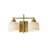 Maxim Bisque Wall Sconce in Natural Aged Brass Finish Model: 21492WTNAB
