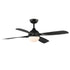 Maxim Bola Indoor Ceiling Fan in Black Finish Model: 88811BK