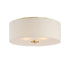 Maxim Bongo Flush Mount in Natural Aged Brass Finish Model: 10010OMNAB