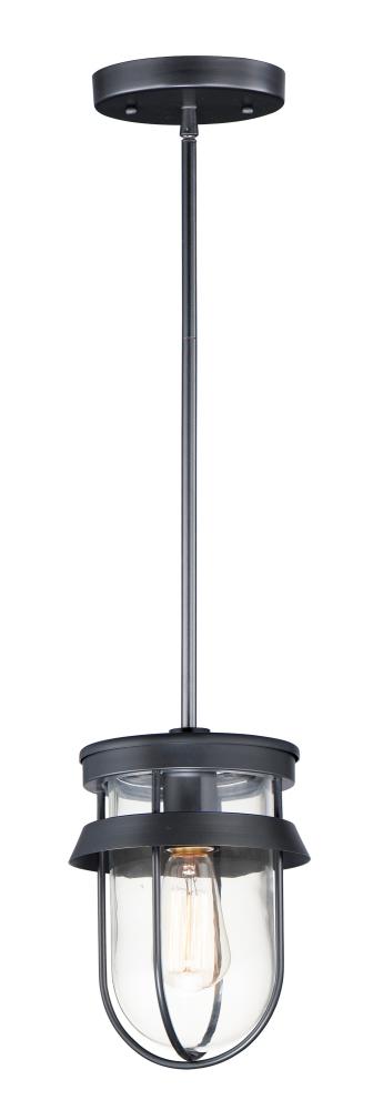 Maxim Breakwater Semi Flush Mount in Black Finish Model: 10268CLBK