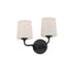 Maxim Bristol Wall Sconce in Anthracite Finish Model: 12092SWAR